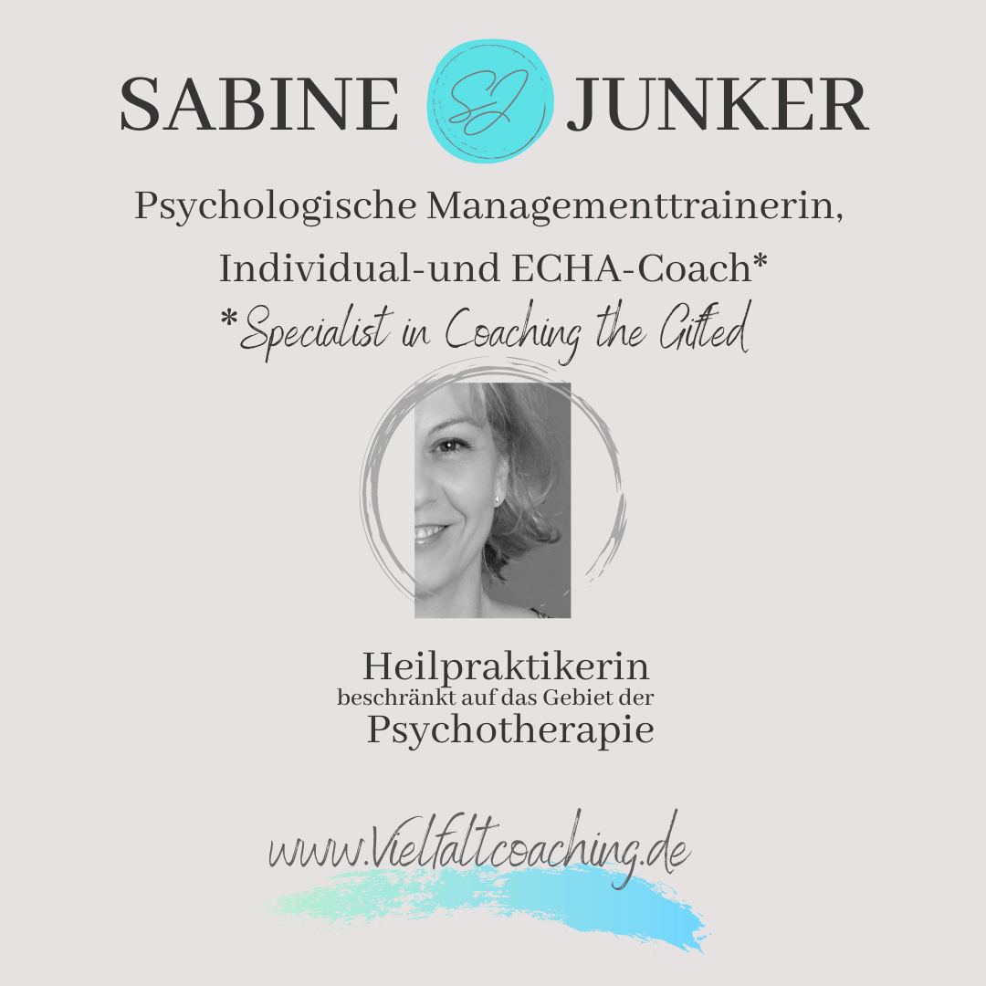Foto von Sabine Junker, Ahrensburg ,Heilpraktikerin beschränkt auf das Gebiet der Psychotherapie, und ECHA-Coach, www.vielfaltcoaching.de